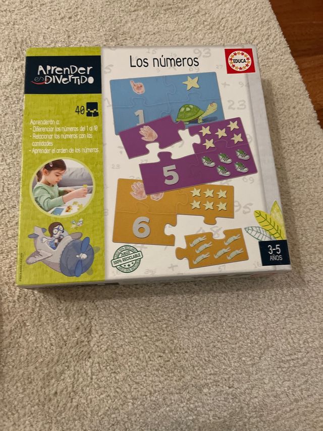 Puzzle Educativo Los Números (40 piezas)