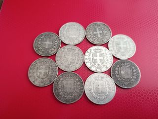 5Lire Vittorio Emanuele II argento