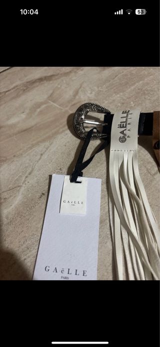 Cintura Gaelle Paris con frange