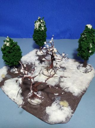  bosque nevado Warhammer 