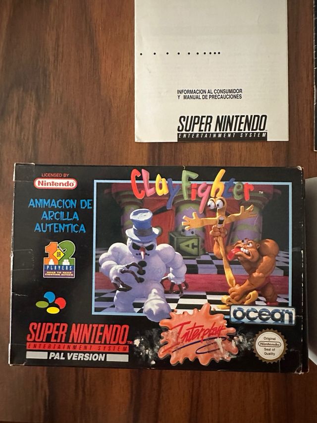 Clayfighter SNES PAL - Juego Completo