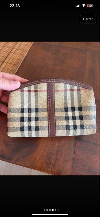 Monedero Burberry vintage