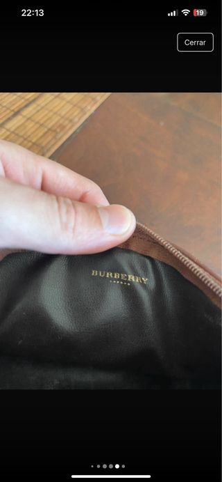 Monedero Burberry vintage