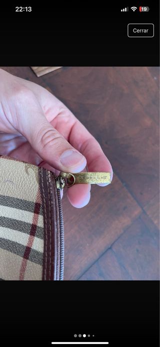 Monedero Burberry vintage