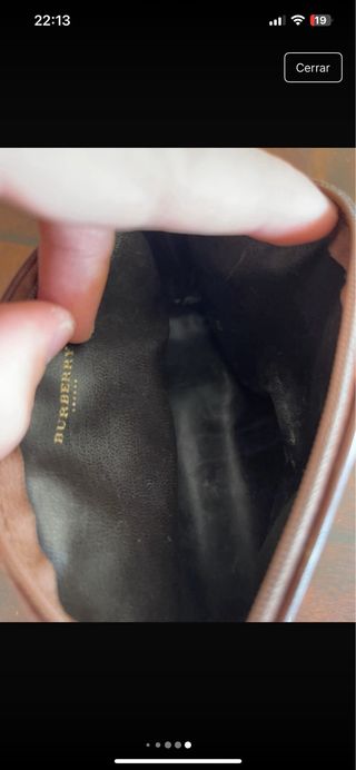 Monedero Burberry vintage