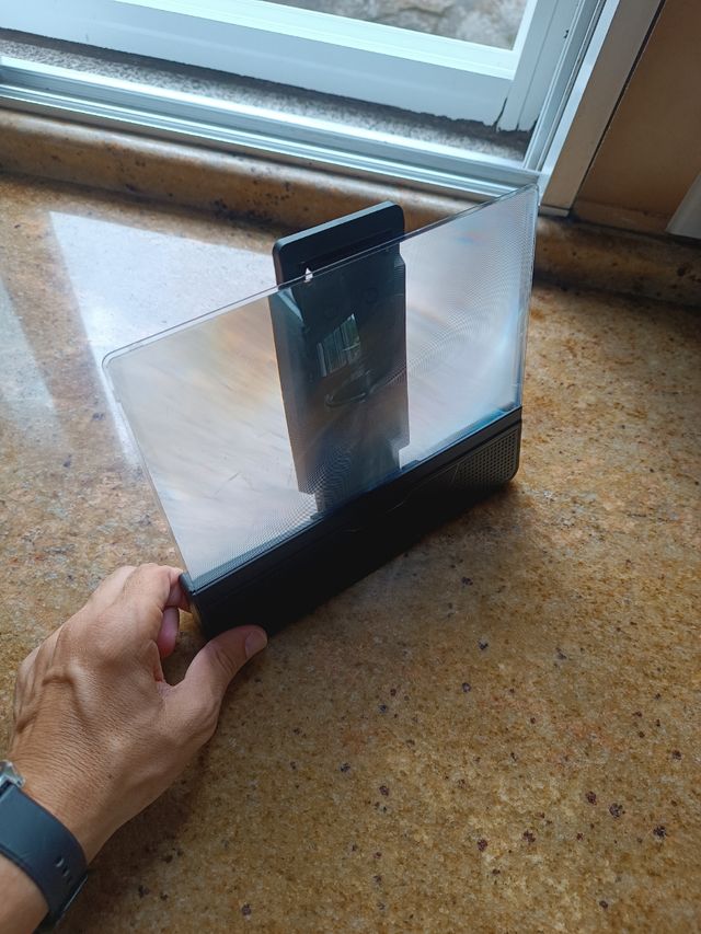 Amplificador Pantalla móvil