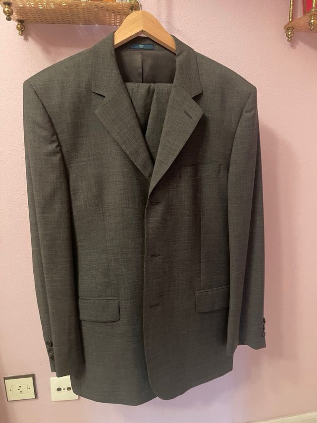 Traje Gris - Talla Grande