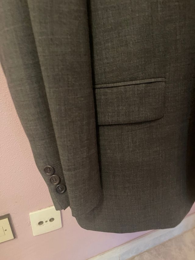 Traje Gris - Talla Grande