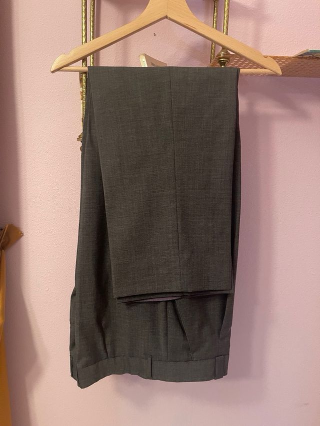 Traje Gris - Talla Grande