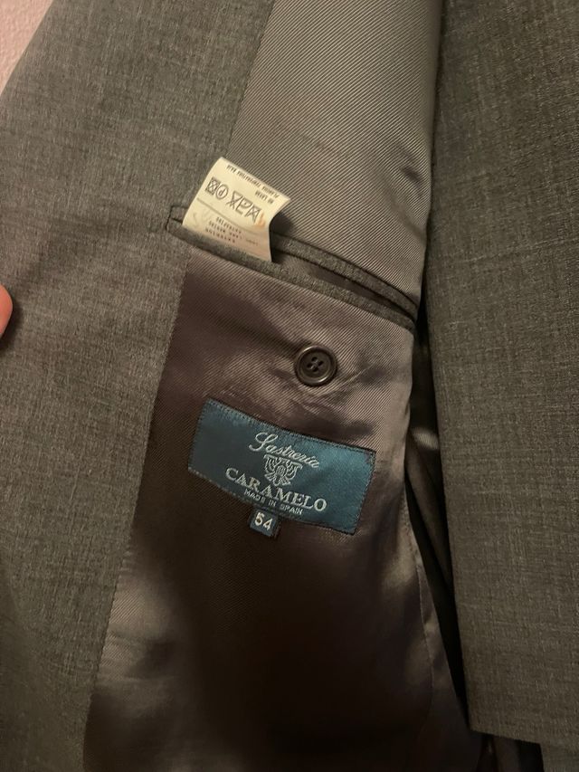 Traje Gris - Talla Grande