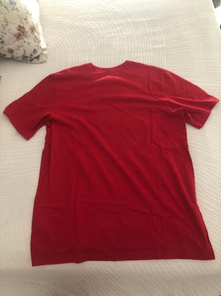 Camiseta Nike roja talla M unisex