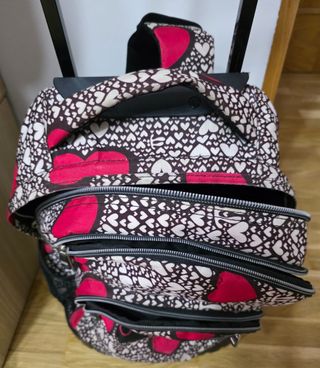 Mochila trolley infantil corazones