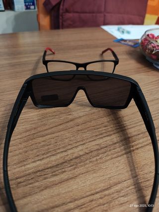 Gafas ciclisme solares polarizadas.