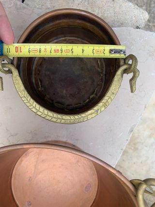 2 Vasi in Rame Vintage