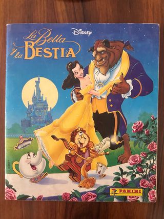 Álbum Panini La Bella y la Bestia. Completo