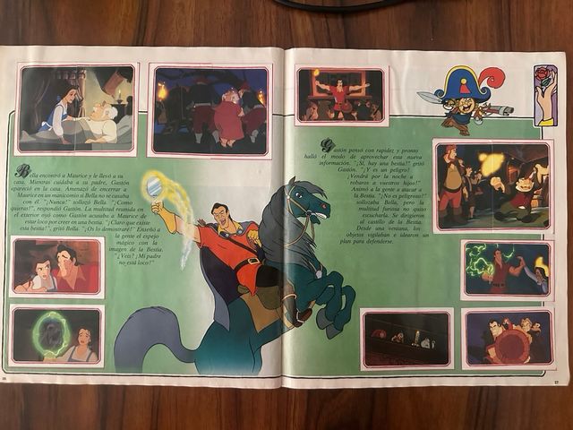 Álbum Panini La Bella y la Bestia. Completo