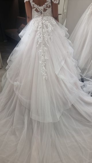 Vestido novia princesa elegante