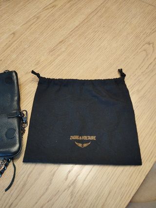 Bolso Zadig Voltaire negro serpiente