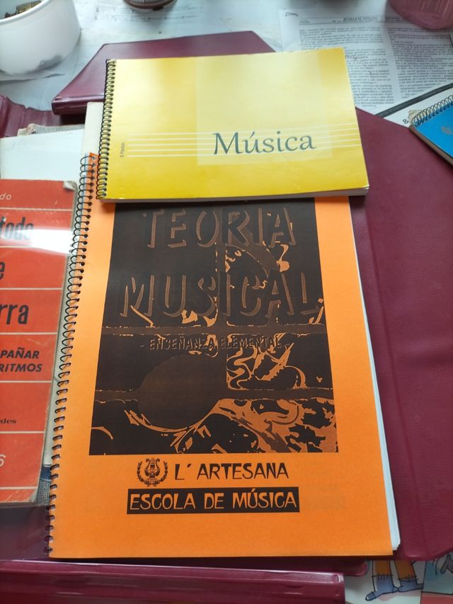 Libros teoría musical L'Artesana