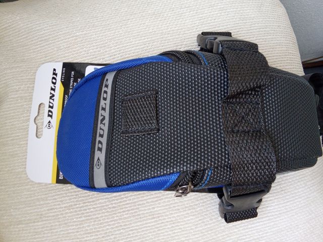 Bolsa sillín bici Dunlop impermeable Nueva