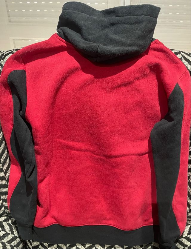 Sudadera Jordan niño - roja y negra