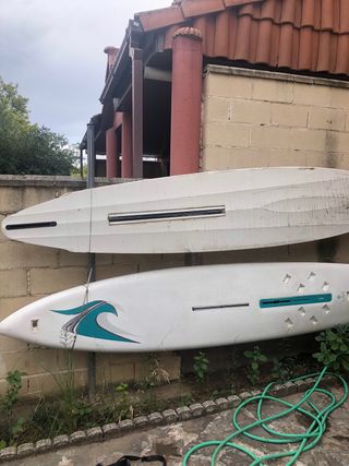 2 tablas windsurf Mistral + accesorios