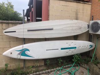 2 tablas windsurf Mistral + accesorios