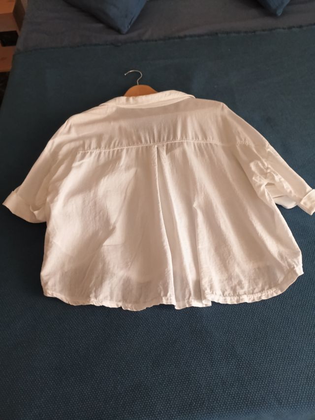 Camisa blanca Zara - Talla L