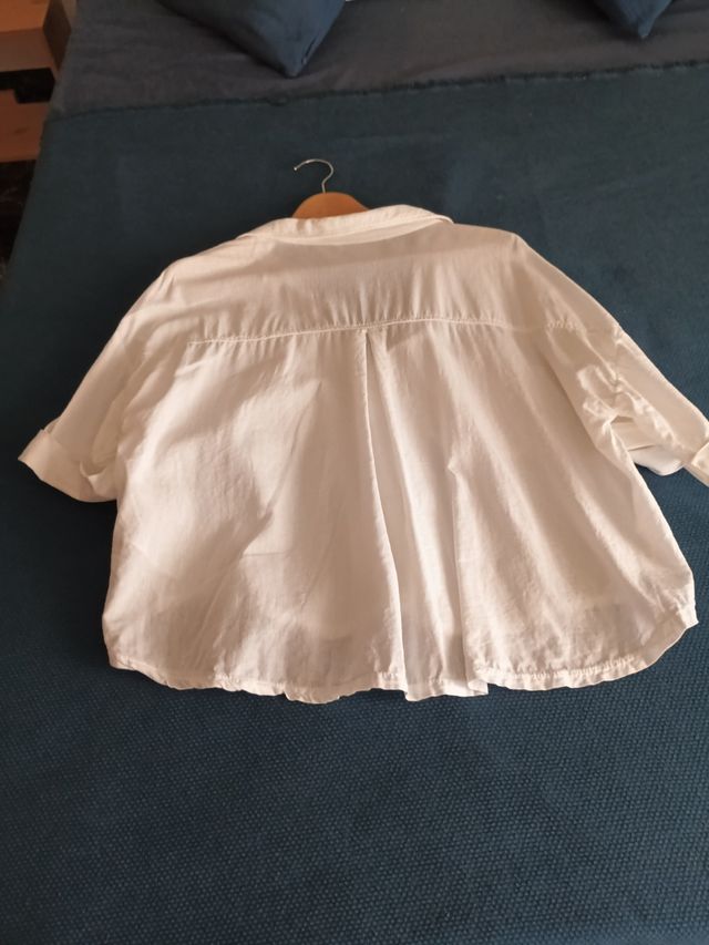 Camisa blanca Zara - Talla L