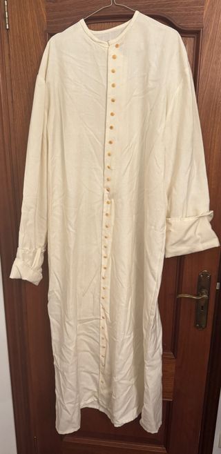 Vestido medieval beige hombre