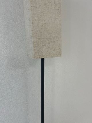 Lámpara de pie moderna - Beige/Negro