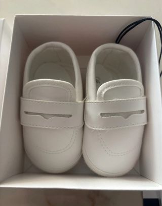 Mocassini neonato bianchi 18 Colorichiari