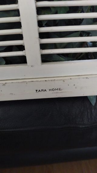 Jaula pajarera blanca vintage Zara Home