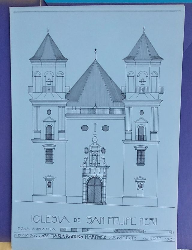 Carpeta Iglesia San Felipe Neri de Málaga