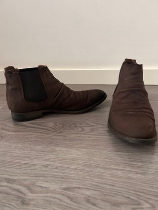 Botines Zara marrón hombre - 42