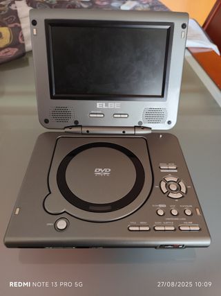 DVD Portátil Elbe -Reproductor
