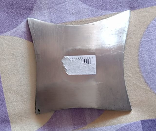 Brucia incenso smaltato e decorato con farfalle