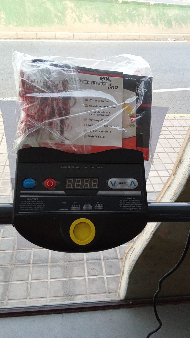 Cinta correr plegable