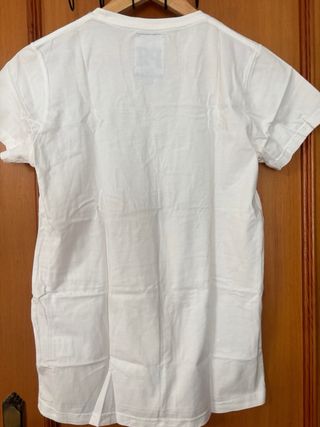 Camiseta PR | algodón | roja y blanca