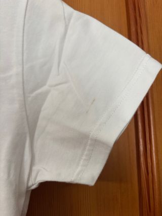 Camiseta PR | algodón | roja y blanca
