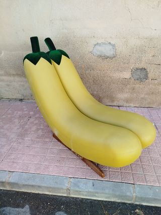 Sofá mecedora 2 plazas - Plátano
