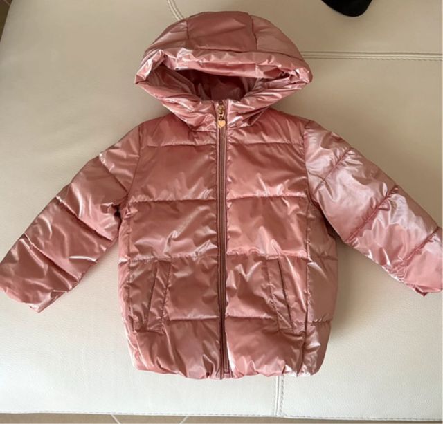 Giubbotto rosa bambina 12-18 mesi