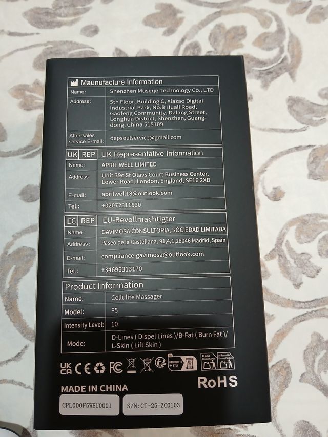 Massaggiatore anticellulite