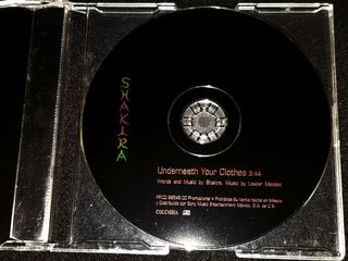 Shakira Underneath Your Clothes CD promo mexico
