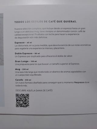 Cafetera Nespresso Vertuo Next Delonghi NUEVA