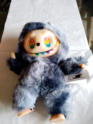 Peluche Diavoletto Grigio-Nero