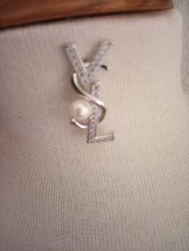 Pendientes Y. S L bañado en plata