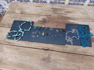 Joyas turquesa y azules