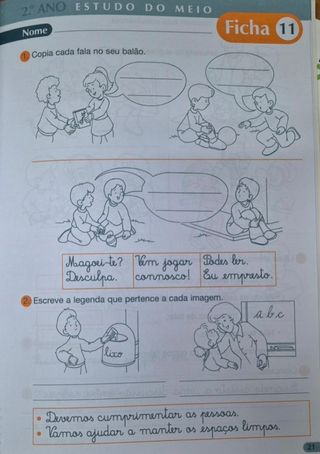 Tico 2 Fichas Estudo do Meio 2 Ano