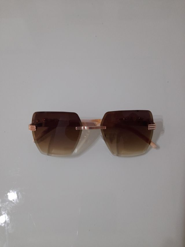 Gafas sol mujer | Marrón dorado